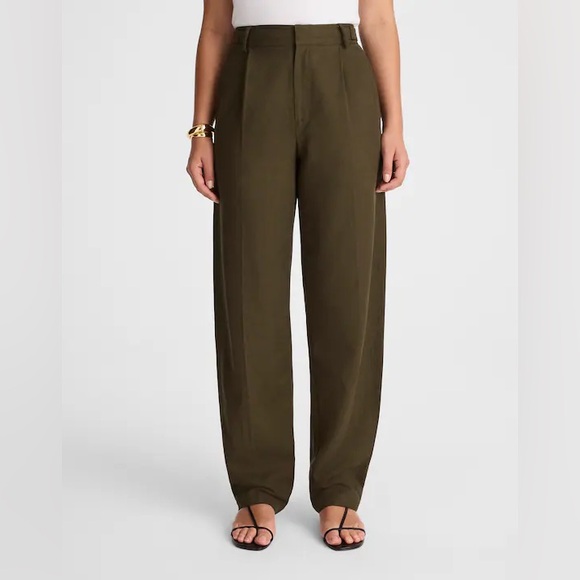 🆕 Madewell High-Rise Barrel-Leg Pants - Picture 2 of 5